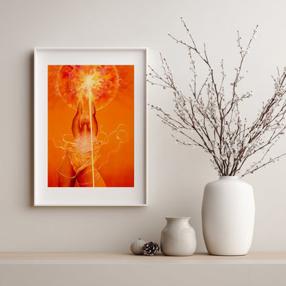 Synthesis - Energy Series A3 Studio Print